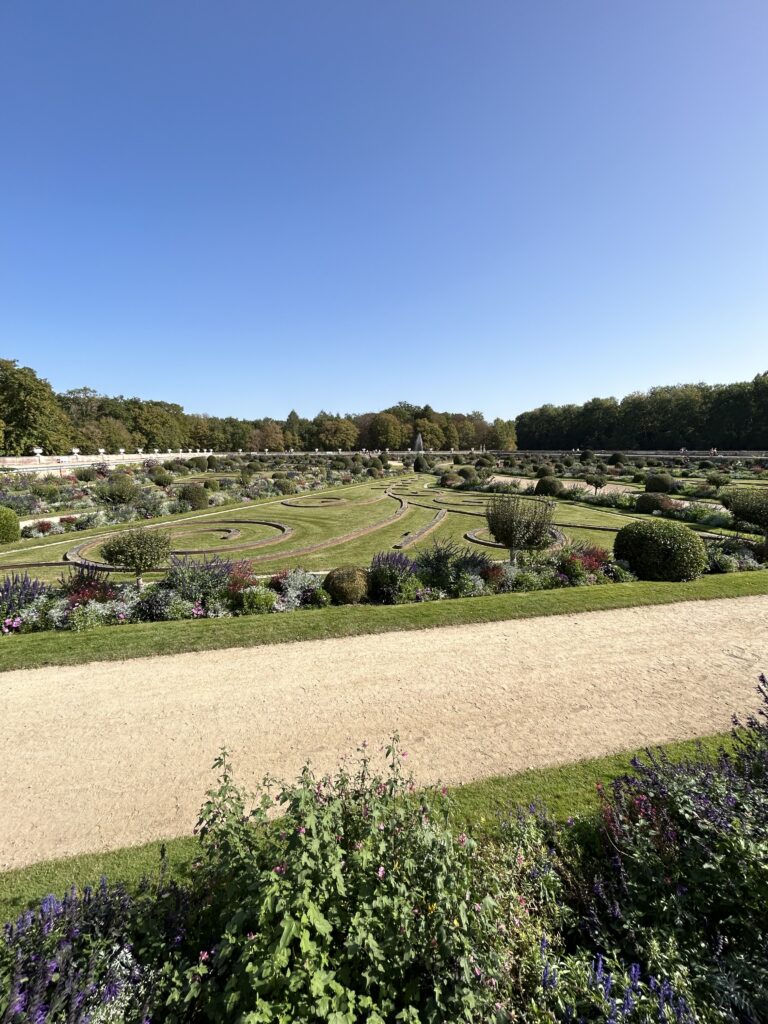 Diane de Poitiers garden, one of the famous gardens of France